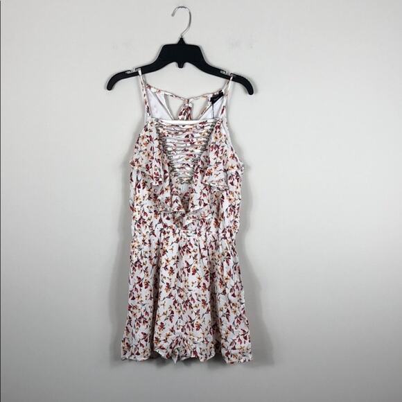 Very J Romper Sleeveless Floral - Picture 4 of 5